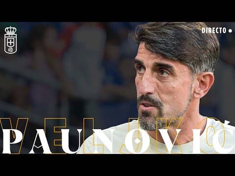Rueda de Prensa Veljko Paunovic I Real Oviedo - Levante UD J8 I LaLiga EA Sports 2025/2026
