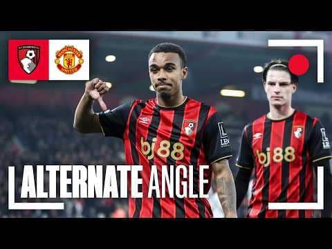 Unseen angles of dramatic draw against Manchester United | Alt Angle