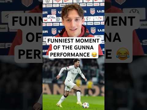 BRENDEN AARONSON ON *THAT* GUNNA PERFORMANCE