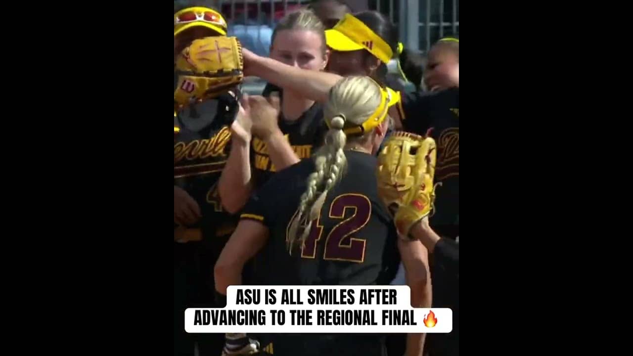 The Sun Devils were hyped after their comeback win over Texas A&M 😤