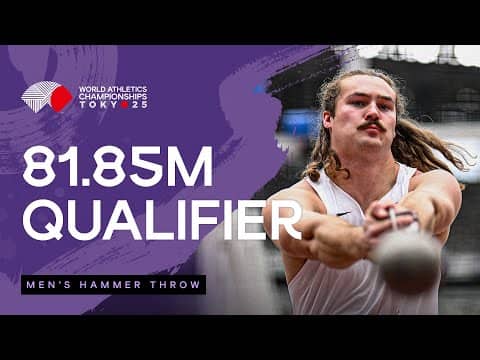 Katzberg delivers in qualification with 81.85m throw | World Athletics Championships Tokyo 25