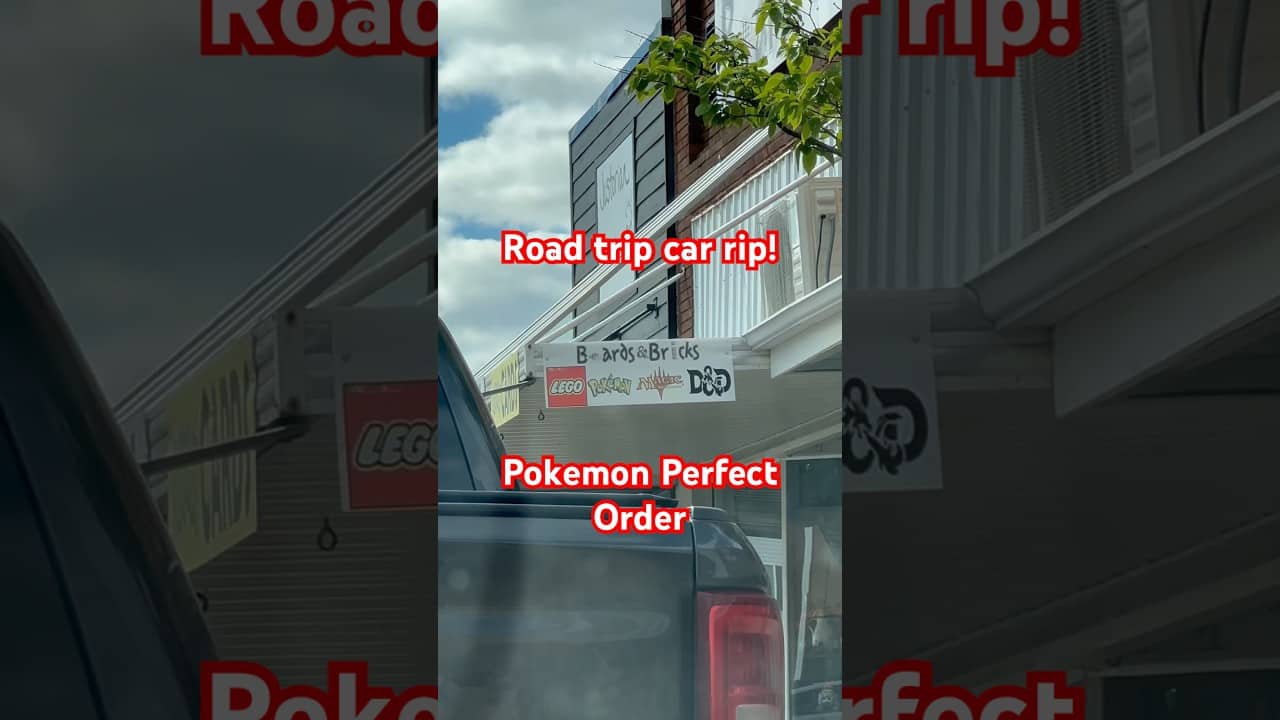 We visited Boards and Bricks in Wisconsin, ripped a booster pack of Pokemon Perfect Order