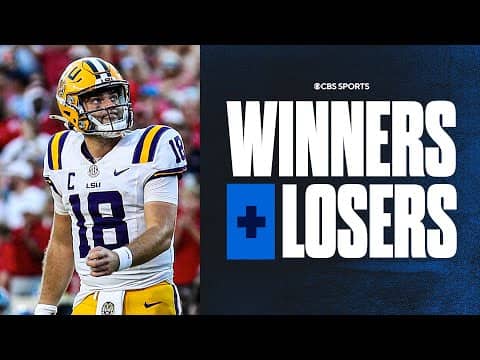 College Football Week 5 Winners & Losers: Oregon Tops Penn State, Garrett Nussmeier Struggles & MORE