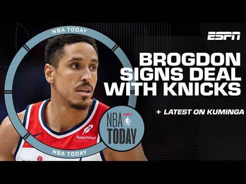 Roster Moves 👀 Malcolm Brogdon to Knicks, will Kuminga sign qualifying offer? | NBA Today