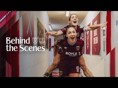 Hammers Celebrate First League Victory 💥 | West Ham Women 3-1 Everton Women | Behind the Scenes 🎥