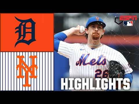 HOMER FRENZY 🍿 Detroit Tigers vs. New York Mets | Full Game Highlights | ESPN MLB