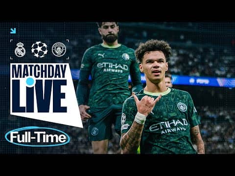 CITY WIN AS HAALAND & O'REILLY SCORE AT THE BERNABEU! MATCHDAY LIVE - MADRID 1-2 CITY