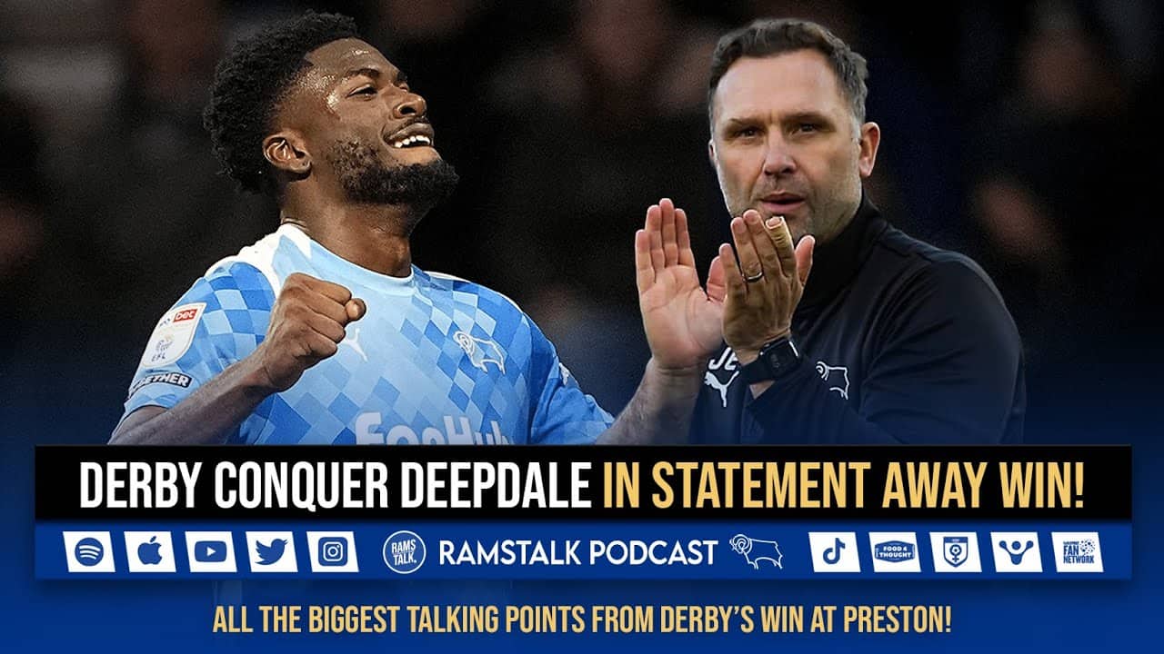 Derby Conquer Deepdale In Statement Away Win!