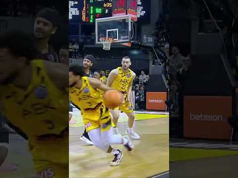 Best play of #BasketballCL in 2025?! 🤯