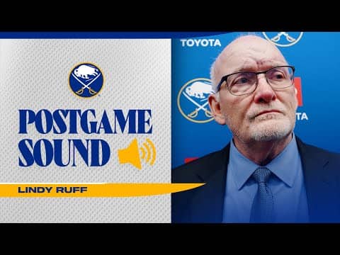"The Guys Wanted It For Rasmus" | Lindy Ruff After Buffalo Sabres Overtime Win In Detroit