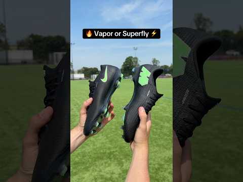 VAPOR or SUPERFLY? 👀🔥 #nike #shorts #footballboots #worldcup #mercurial