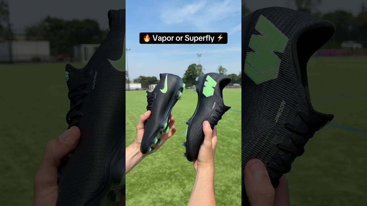 VAPOR or SUPERFLY? 👀🔥 #nike #shorts #footballboots #worldcup #mercurial