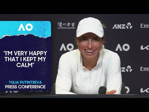 Yulia Putintseva Press Conference | Australian Open 2026 Third Round