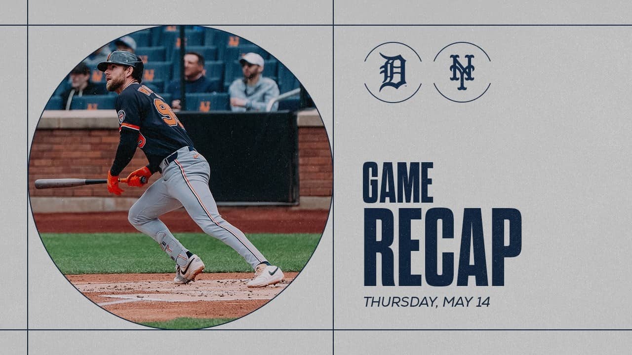Tigers vs. Mets Highlights | 5/14/26
