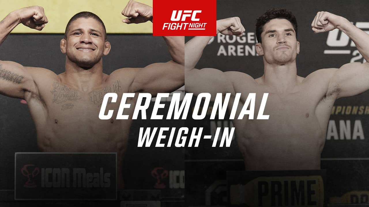 UFC Winnipeg: Ceremonial Weigh-In