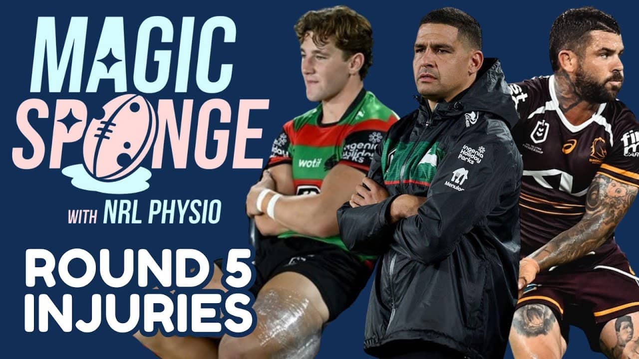 The Magic Sponge Podcast - NRL Round 5 injuries + Hamstring Mega-Pod!