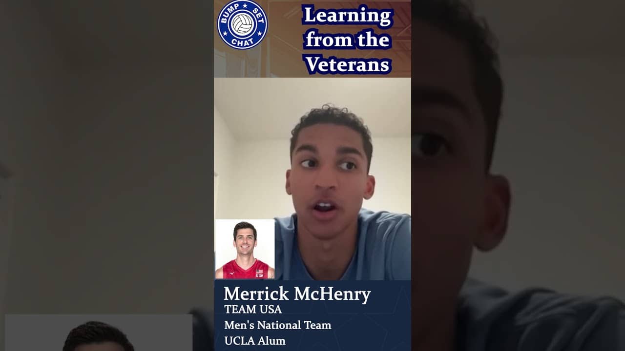 Merrick McHenry and  the vets on TEAM USA