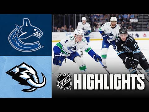 Canucks vs. Mammoth | NHL Highlights | February 02, 2026