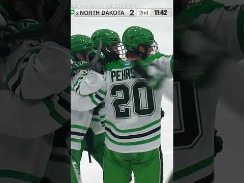 Throwback to Jackson Blake's goal in the 2024 NCAA DI hockey tournament with North Dakota ⏪ #shorts