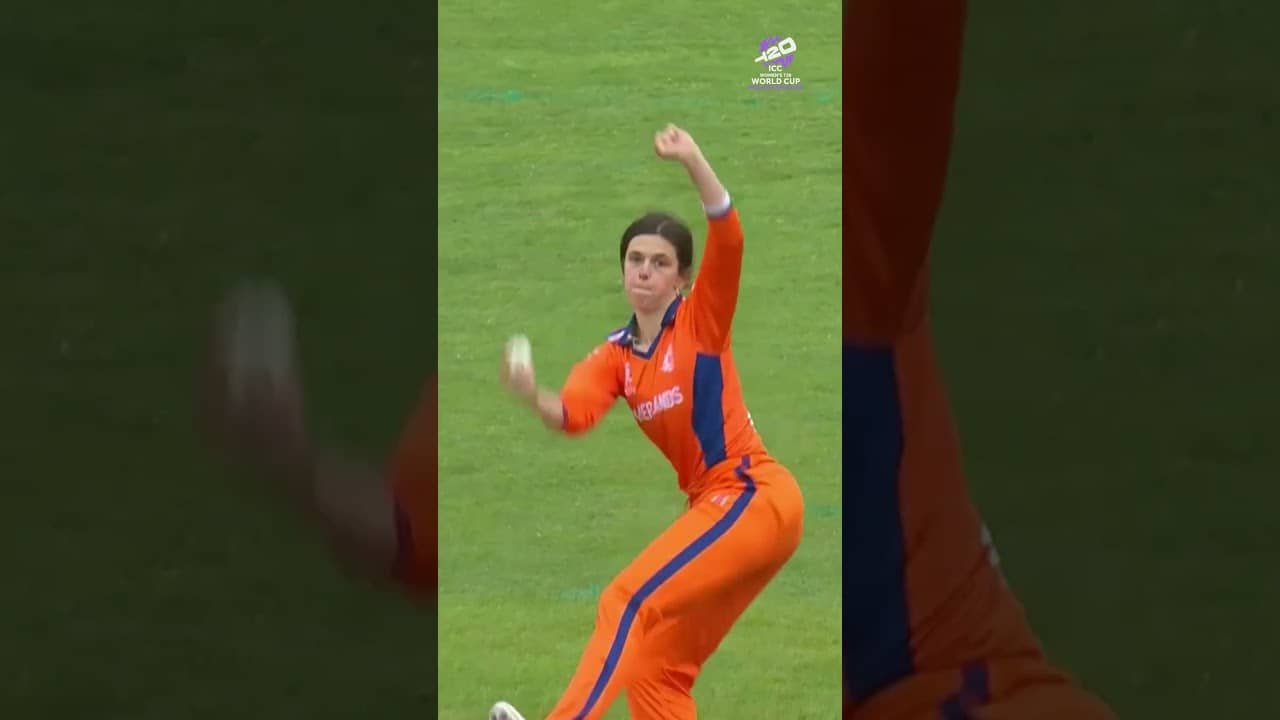 Clipping into the top of leg stump 🎯 Accuracy on point from Silver Siegers 👌