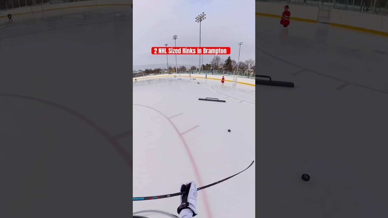 2 NEW NHL Rinks at Sandalwood Park in Brampton! #hockey #pavelbarber #brampton