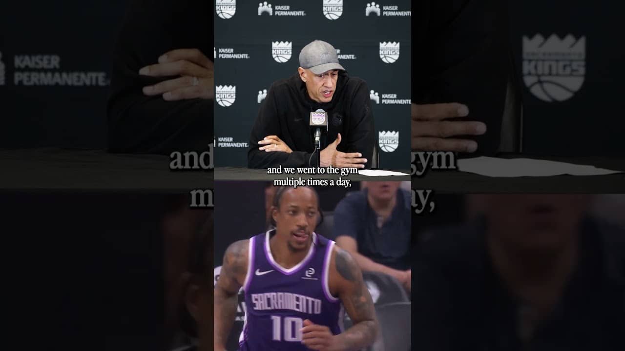 "It's incredible to watch history before your eyes."  -Coach Christie on DeMar DeRozan.
