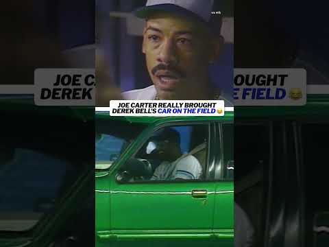 Joe Carter really had Derek Bell fooled 😭