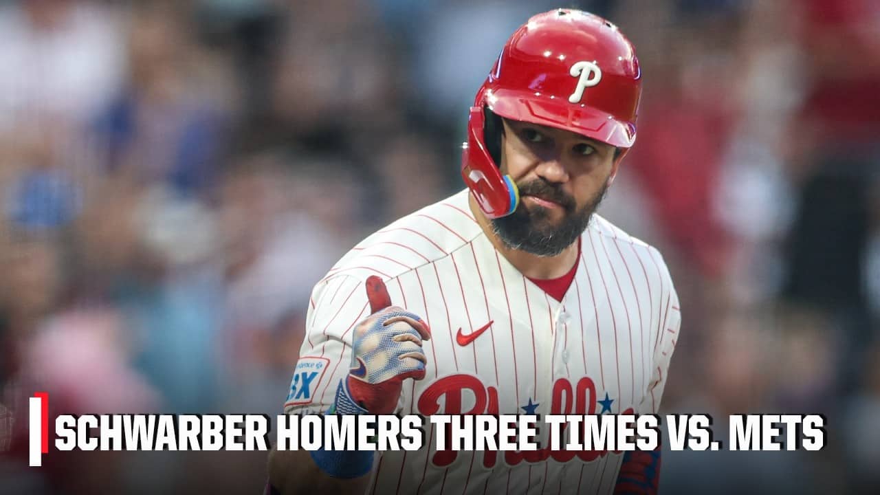 Kyle Schwarber homers three times, now up to 28 on the season | ESPN MLB
