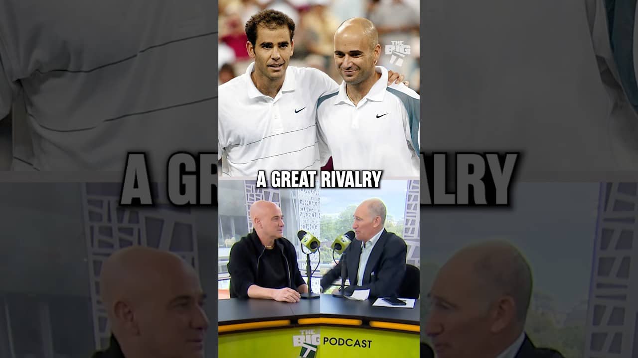 There’s nothing like a great rivalry 😈 Listen or watch in full now! #tennis #agassi
