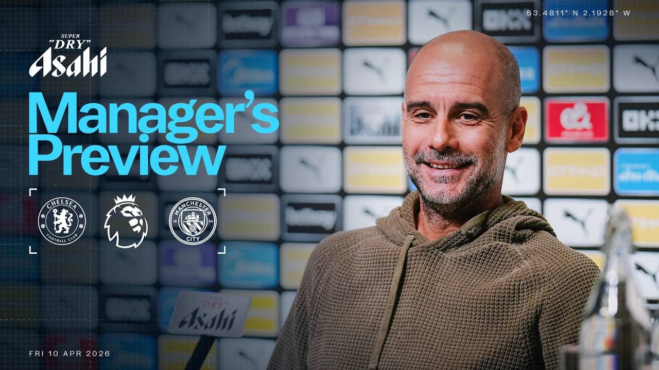 MANAGER PREVIEW! Pep Guardiola | Chelsea v Man City | Premier League