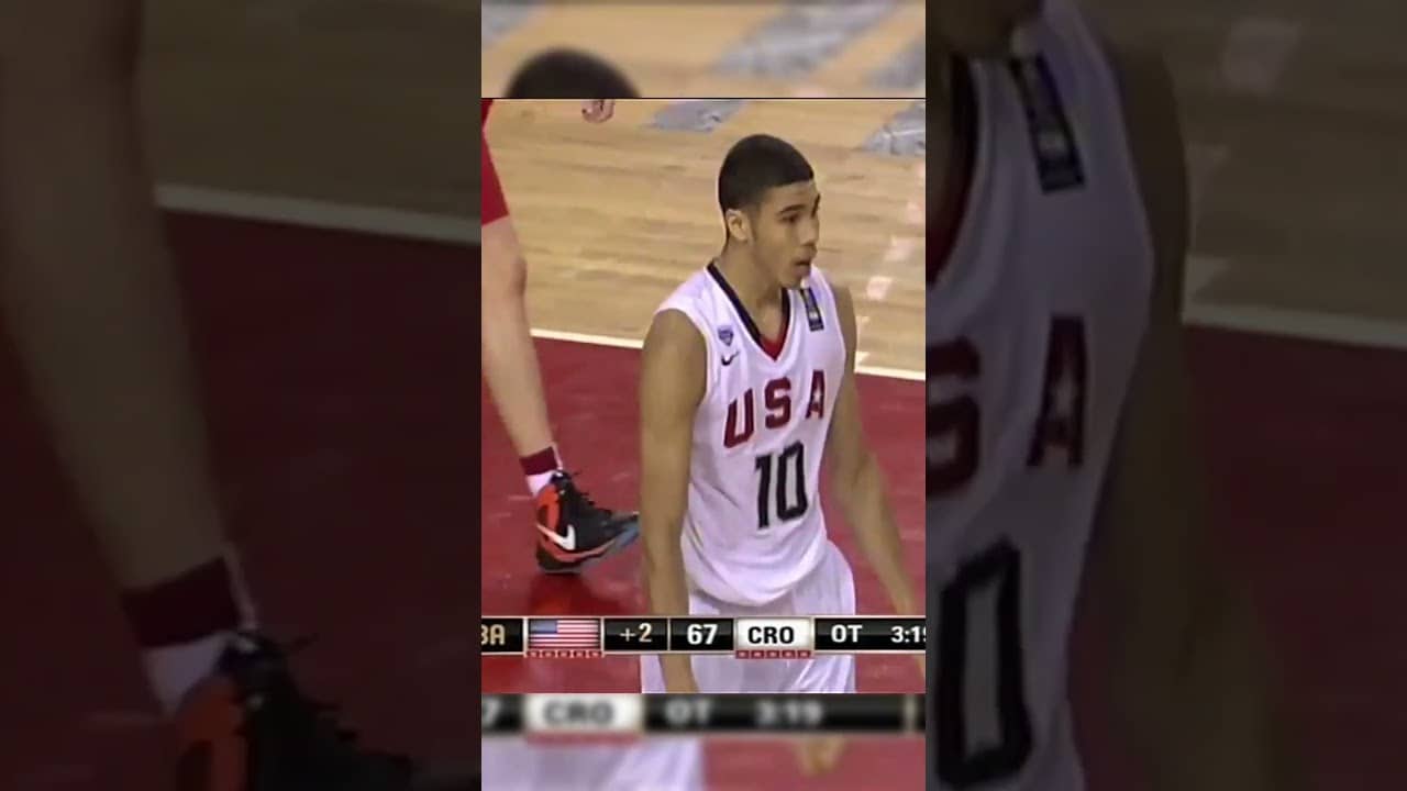 Jayson Tatum was built different from day one 🇺🇸#FIBAU19