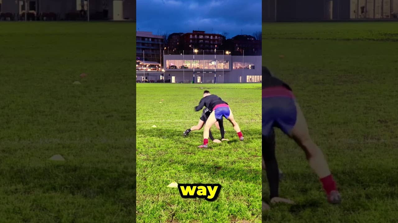 Rugby Warm Up Drill for Contact - Work on Strength, Agility and Reaction speed