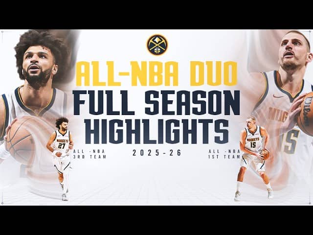 Every Nikola Jokić & Jamal Murray Assist To Each Other From The 2025-26 Season!