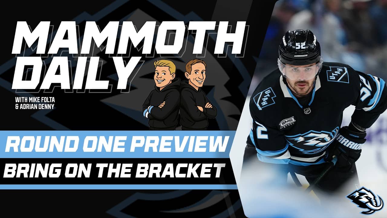 Mammoth Daily | Apr. 17, 2026: Round One Preview Versus Vegas, NHL Bracket, Nate Schmidt Look-Alike