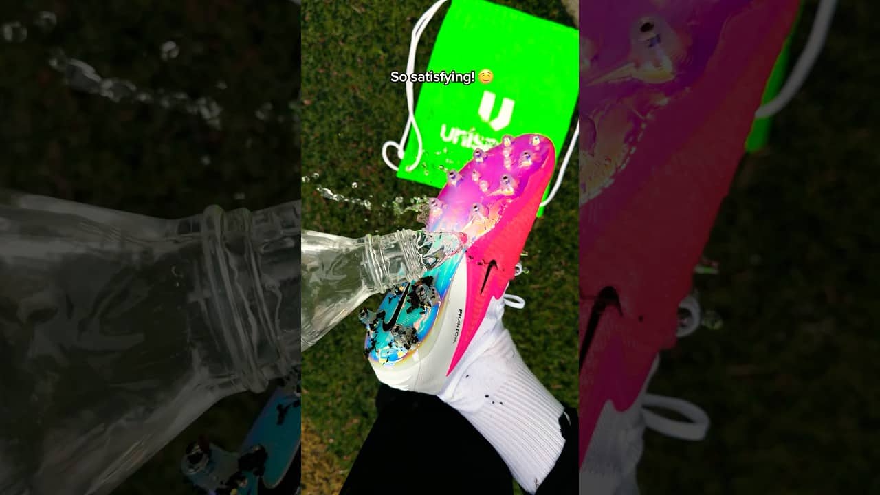 ASMR 🔊 cleaning my AG football boots