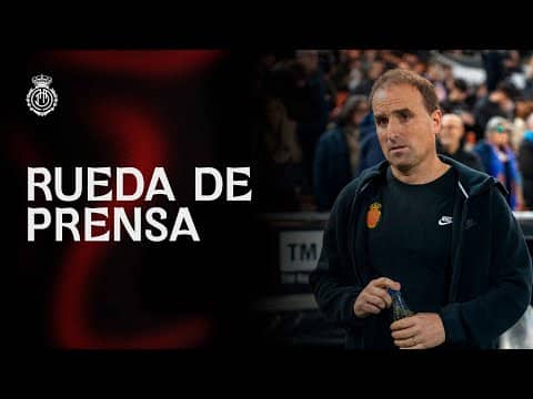 Rueda de prensa pospartido J17 de Jagoba Arrasate | RCD Mallorca