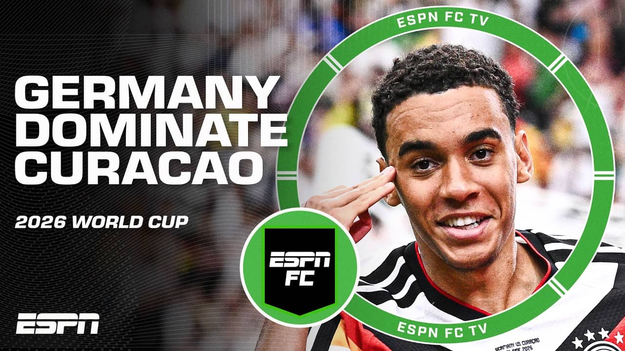 REACTION to Germany’s DOMINANT win vs. Curacao 🍿 How far can they go in the World Cup? | ESPN FC