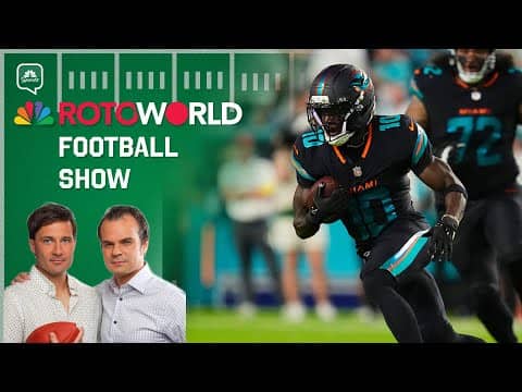 Nabers, Hill injury fallout; Bengals flop; 49ers-Rams Preview | Rotoworld Football Show (FULL SHOW)