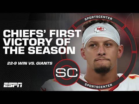 Chiefs vs. Giants REACTION 🏈 'NO CONSISTENCY' in Kansas City's offense - Herm Edwards | SportsCenter