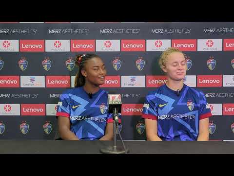 Post-game Press Conference | Jaedyn Shaw & Hannah Betfort | June 21, 2025