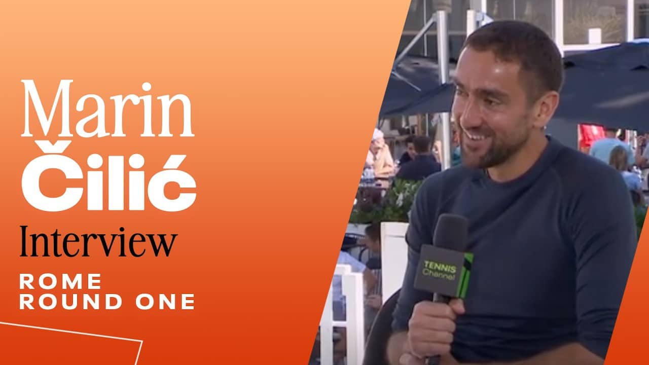 Marin Cilic on the "Italian Atmosphere" in Rome ✨ 🇮🇹 | 2026 Rome