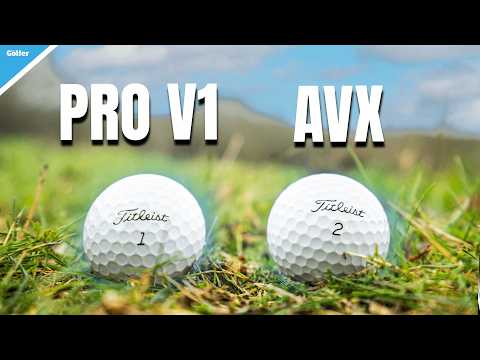 Titleist AVX vs Titleist Prov V1 Golf Balls | Which Golf Ball is Right for Your Game?