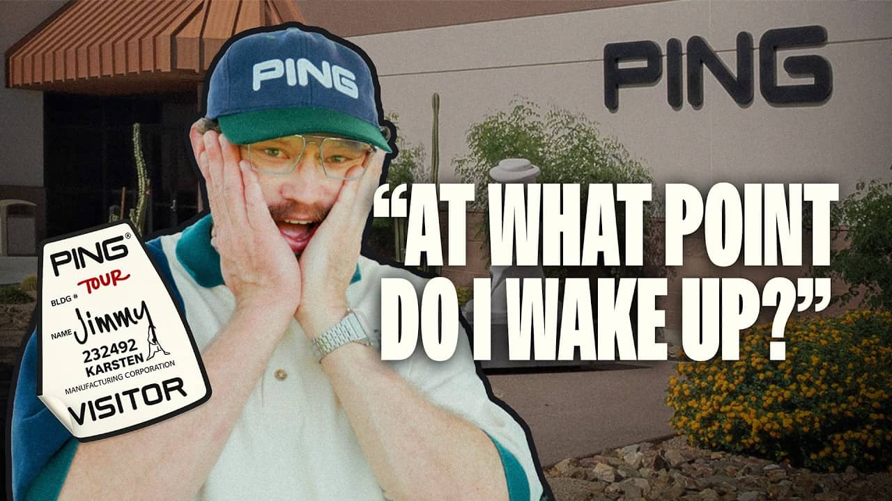 I surprised my brother with a tour level Ping fitting