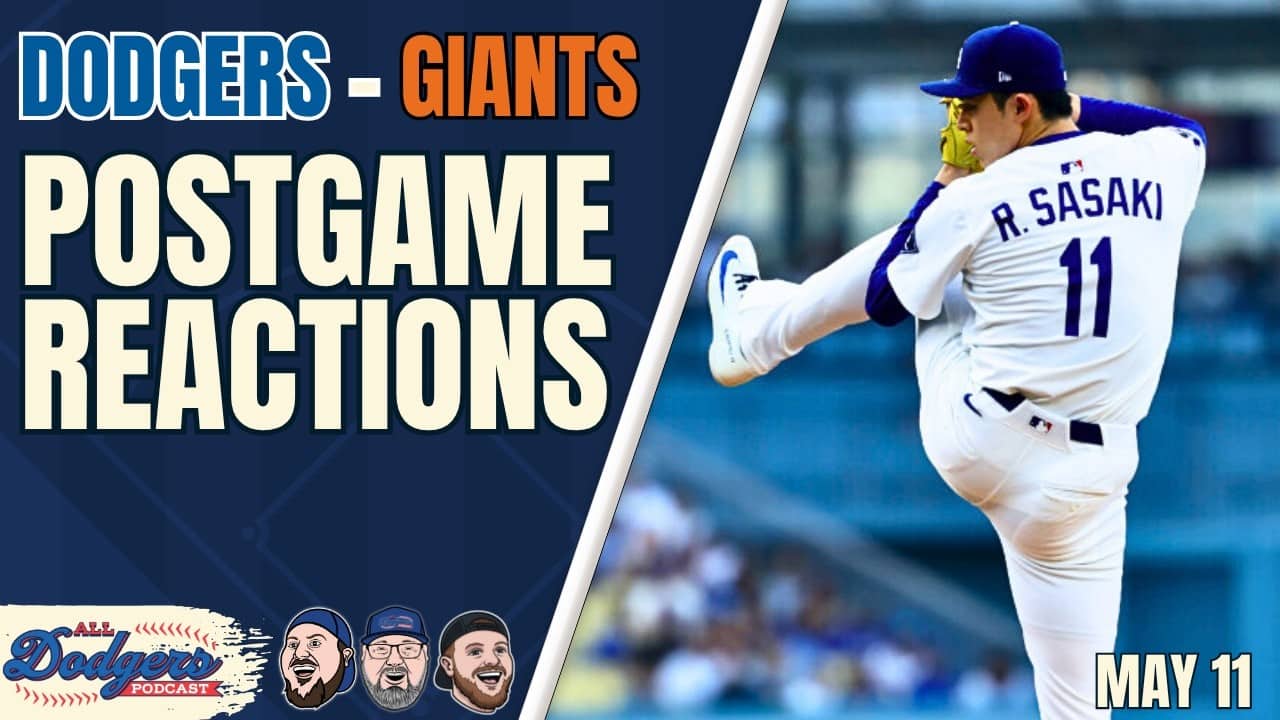 Dodgers Offense Doesn't Wake Up With Mookie, Roki Ok; Another Salty Postgame!