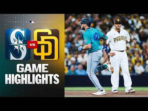 Mariners vs. Padres Game Highlights (4/15/26) | MLB Highlights
