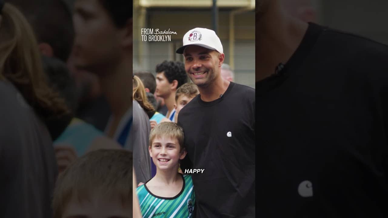 Something that Coach Jordi Fernández has always wanted to do 🖤 #nba #brooklynnets #basketball