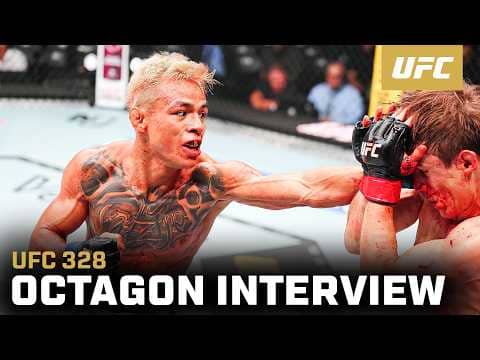 Jose Ochoa Octagon Interview | UFC 328