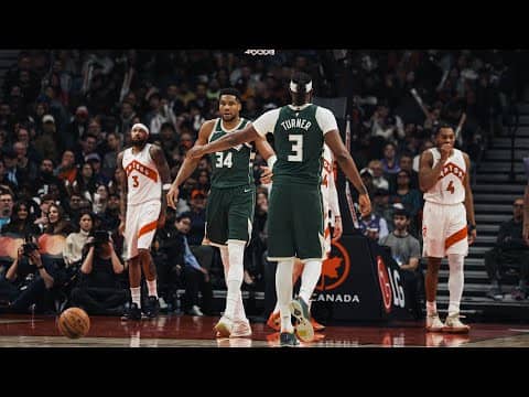 Highlights: Bucks 100 - Raptors 128 | 11.04.25