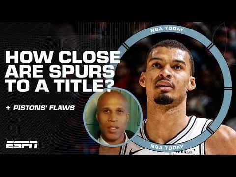 Richard Jefferson says the Spurs are 'still a year away' from winning the Finals 👀 | NBA Today