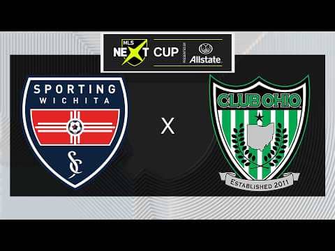MLS NEXT Cup U15 Academy Final: Sporting Witchita vs Club Ohio| May 30, 2026